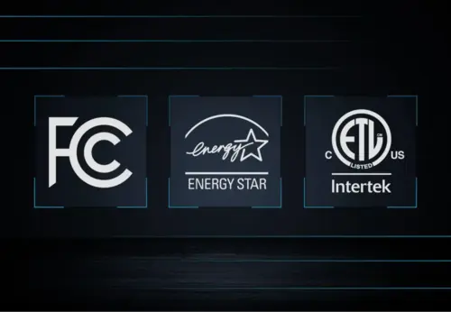 Certified for safety and incentives